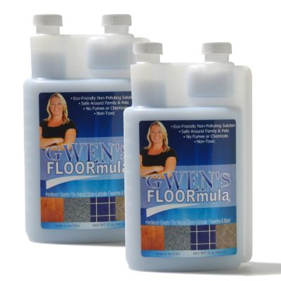 432-055 - Gwen's FLOORmula Set-of-Two 32 oz. Non-Toxic Floor Cleaner