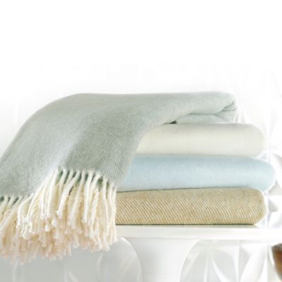 Fringed Jacquard Throw