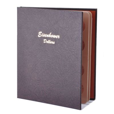 1972-1978 EISENHOWER BU DOLLAR SET IN DANSCO ALBUM (21 COINS)