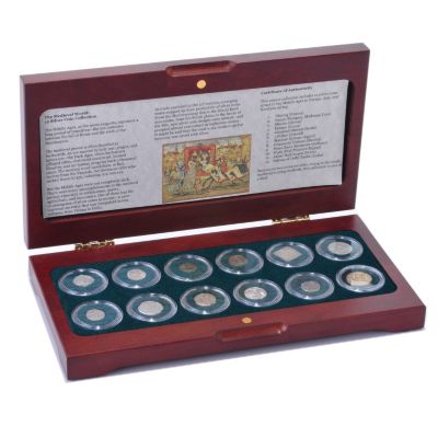 432-510 - 8th-16th Century Silver 12-Piece Medieval World Coin Collection