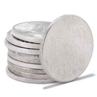 432-512 - Silver BU 10-Piece Morgan Dollar & Peace Dollar Coin Set