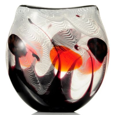 Dale Tiffany Feathers Favrile Vase