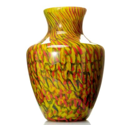 Dale Tiffany Jasper Bulbous Favrile Vase
