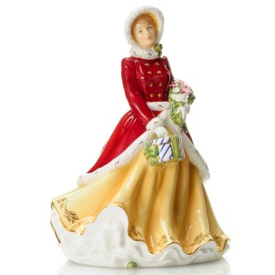 ROYAL DOULTON 2012 FIGURINE OF THE YEAR - WINTERS DREAM - SIGNED MD