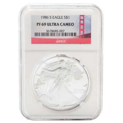 432-839 - 1986-2012 Silver American Eagle Nine-Piece Coin Set