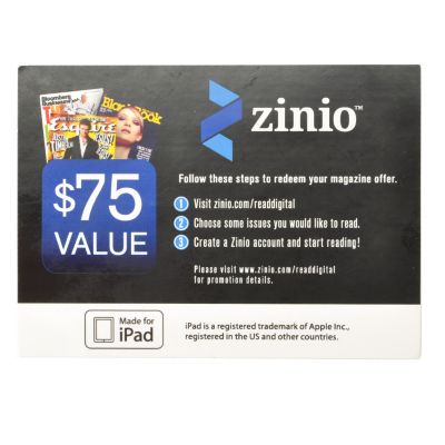 Zinio Rebate