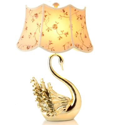 Golden Swan Table Lamp