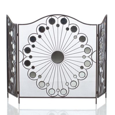 432-969 - Style at Home with Margie 47.75" Rovelle Fireplace Screen