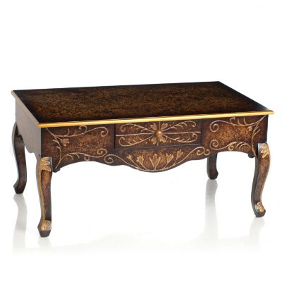 432-973 - Style at Home with Margie 38" Dempsey Coffee Table 