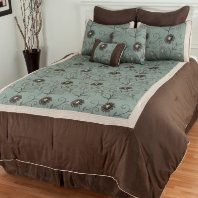 North Shore Linens Delaney 8pc Comforter Set