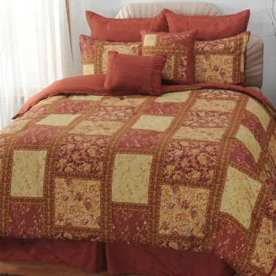 433-304 - North Shore Linens&trade; ''Chapel Hill'' Eight-Piece Bedding Ensemble 