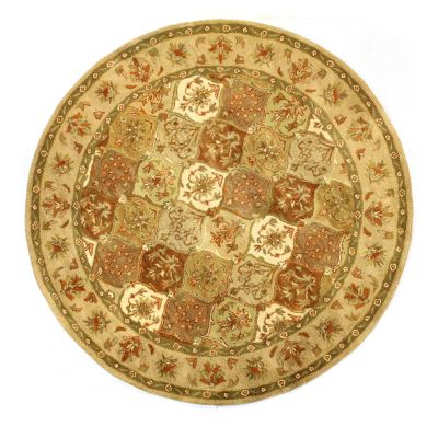 Beige Round