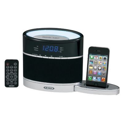 433-830 - Jensen iPod & iPhone Docking Digital Music System w/ Night Light 