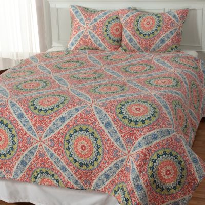 North Shore Linens "Zola" Three-Piece Quilt Set