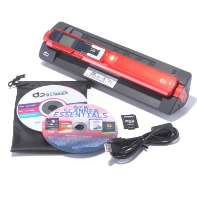 434-076 - d2&trade; Portable High-Speed Scanner & Docking Station w/ 4GB SDHC Card & MagicScan Software