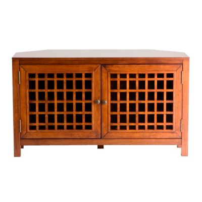 434-135 - Holly & Martin&trade; Narita Walnut Corner Media Cabinet