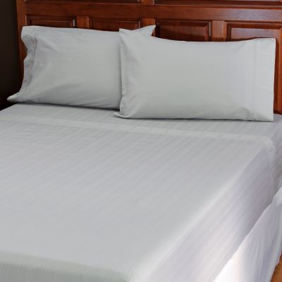 434-379 - North Shore Linens&trade; 500TC Egyptian Cotton Four-Piece Sheet Set 