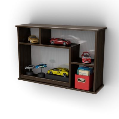 434-485 - South Shore&reg; Furniture Highway Collection Mocha Wall Storage