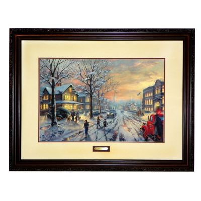 THOMAS KINKADE "CHRISTMAS STORY" LE PAPER