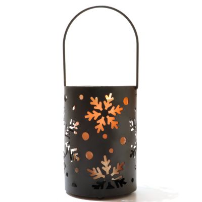 Indoor/Outdoor LED Snowflake Hanging Lantern