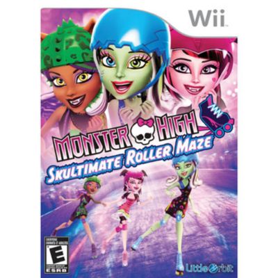 434-755 - Monster High: Skultimate Roller Maze Nintendo Wii Game