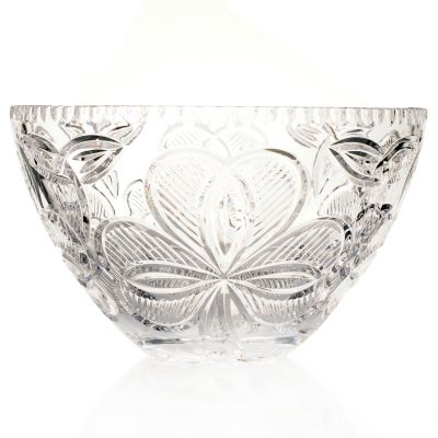 434-825 - House of Waterford&reg; Crystal Irish Shamrock 10-3/4'' Bowl 