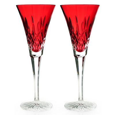 Waterford Crystal Lis Crimson Fl. Pr.