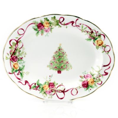 Royal Albert Old Country Rose Christmas Platter