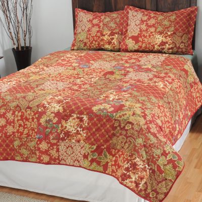 434-978 - North Shore Linens&trade; ''Stratford'' Three-Piece Coverlet Set 