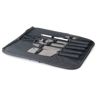 Berkendorf 9 Piece Knife Set with Folding Carrying Case