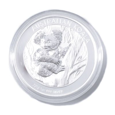2013 1 OZ Silver P Australia Silver Koala BU (Display Box)