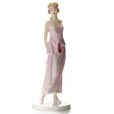 Royal Doulton Fashion of the Decades 1920's Gloria Signed by Michael Doulton