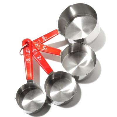 435-492 - BergHOFF&reg; Set of Four Stainless Steel Measuring Cups
