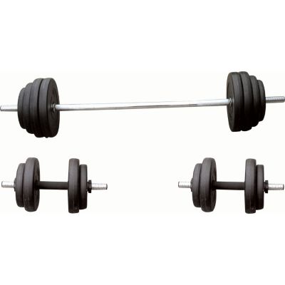 435-510 - Sunny Health & Fitness&reg; Barbell & Dumbbell Set 