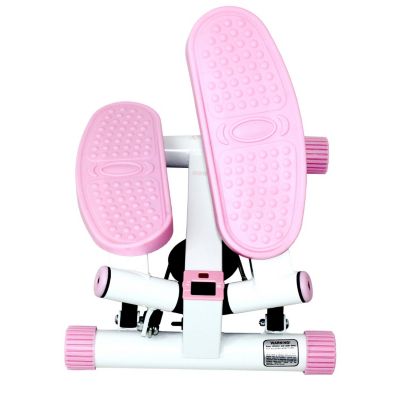435-522 - Sunny Health & Fitness&reg; Pink Adjustable Twist Stepper 