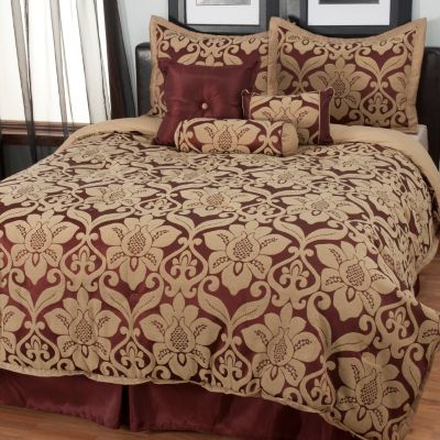 North Shore Linens "Galloway" Seven-Piece Comforter Set