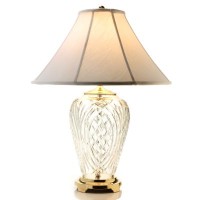 Waterford Lighting Kilkenny 29" Prestige Lamp Signed by Jim O'Leary