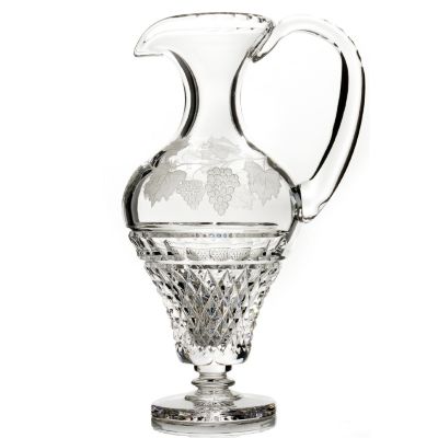 House of Waterford Tom Cooke Vineyard Copper Wheel Pitcher