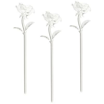 Waterford Crystal Set of 3 Roses