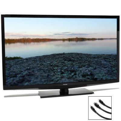 Toshiba 50L2200U 50" Class LED HDTV w/ 3 HDMI and canvas certificate
