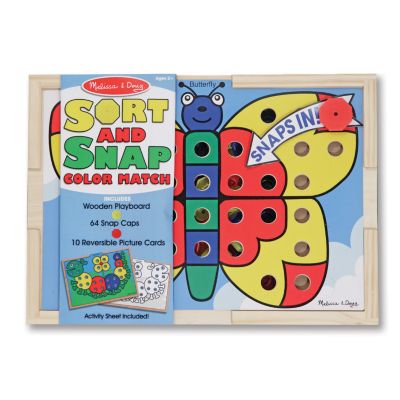 436-133 - Melissa & Doug&reg; Sort and Snap Color Match