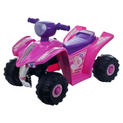 436-314 - Lil' Rider&trade; Pink Princess Mini Quad Ride-on Car Four Wheeler 