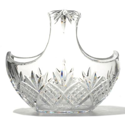 436-442 - Waterford&reg; Crystal Kelley 7.5" Basket - Signed by Jorge Perez