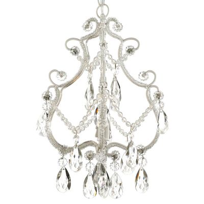Gallery Victoria Collection 1-Light Chandelier with Crystal Glass