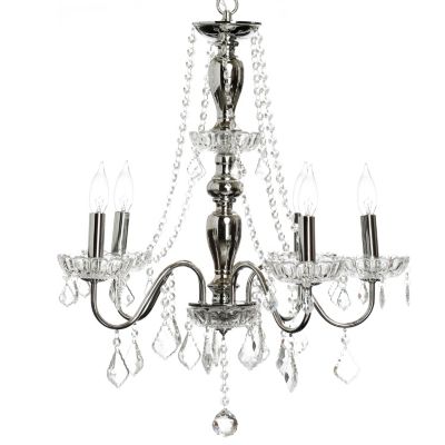 Gallery Royal Collection 5-Light Crysatl Glass Chandelier