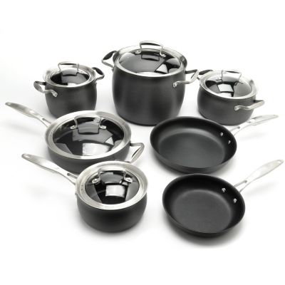 436-655 - Macy's Tools of the Trade&reg; Belgique&reg; Hard Anodized 12-Piece Cookware Set 