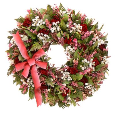 436-738 - TCTC Cupid's Crush 22" Dried Floral Wreath