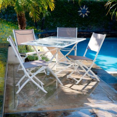 436-815 - RST&trade; Outdoor Miami Five-Piece Folding Dining Set
