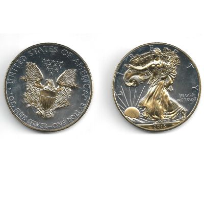 2013 Silver Eagle Gold Select w/Display Box