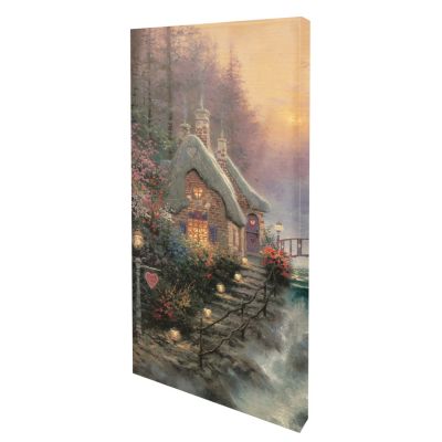 436-861 - Thomas Kinkade "Sweetheart Cottage II" Gallery Wrap